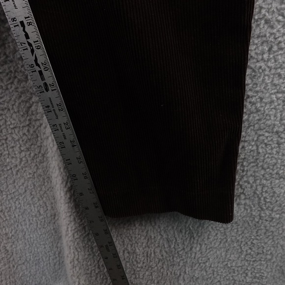 Vintage LL Bean Comfort Waist Corduroy Pants Men 34X30 Brown Pleated Classic Fit - Picture 6 of 7